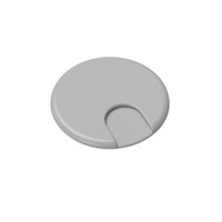 Axessline Cable Grommet - Medium, Ø 60 mm, silver